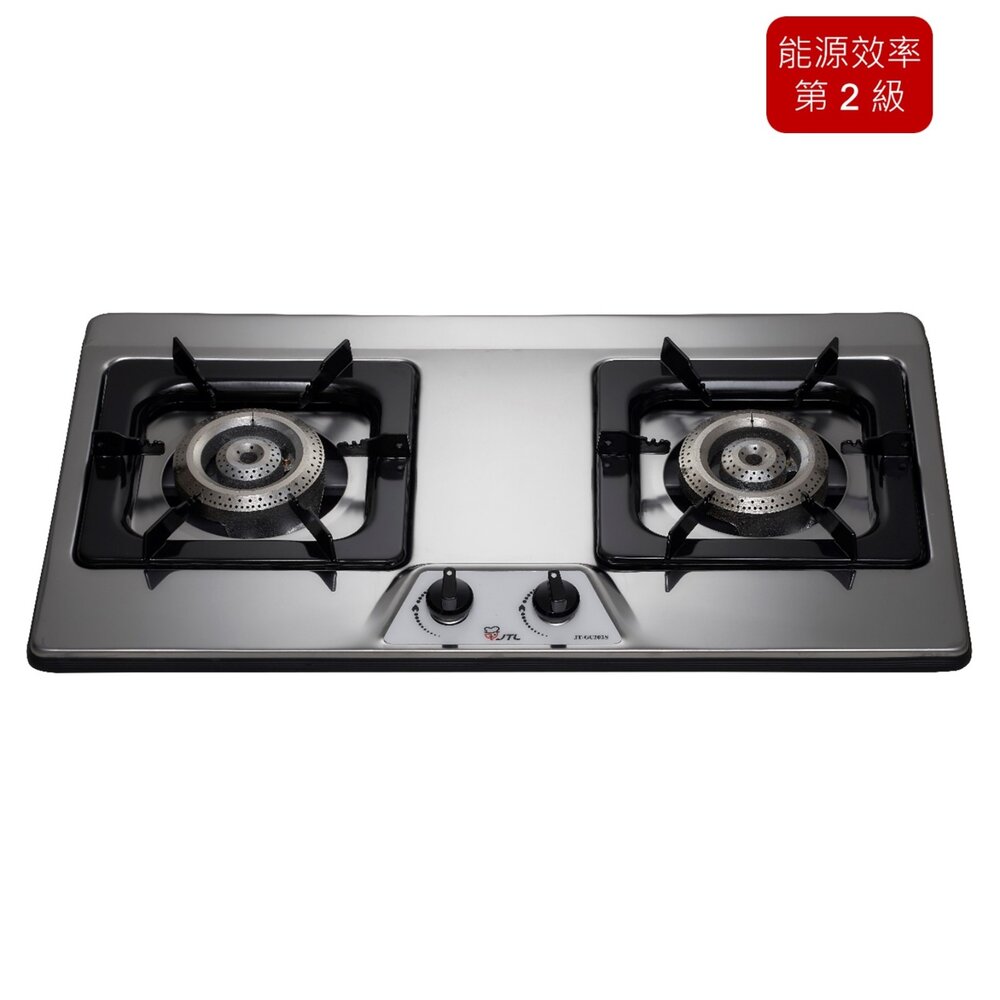 喜特麗 JT-GC202S 不鏽鋼檯面爐 限定區域含基本安裝-圖片-1
