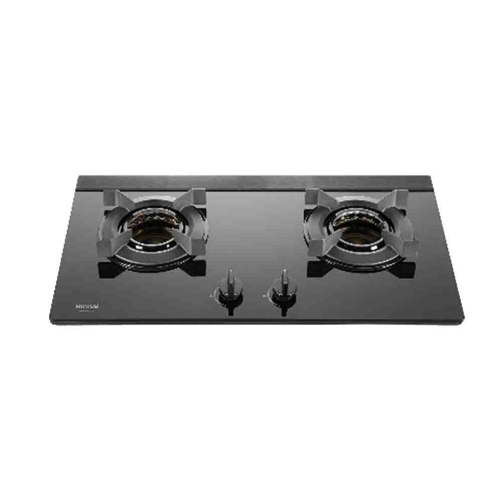 林內牌 RB-N2601G(B) 檯面式內焰玻璃雙口爐 2601 限定區域送基本安裝-圖片-1