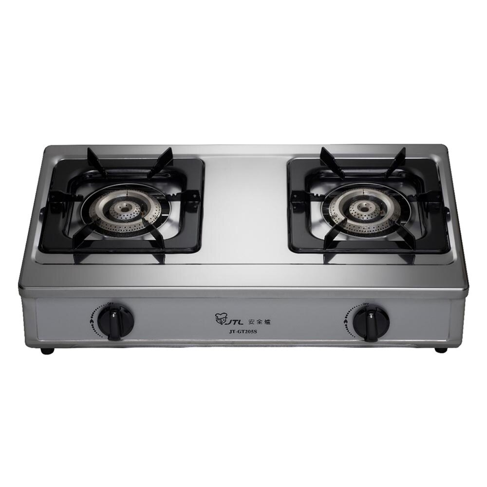 高雄 喜特麗 JT-GT205S 雙口檯爐 瓦斯爐 限定區域送基本安裝 【KW廚房世界】-圖片-1