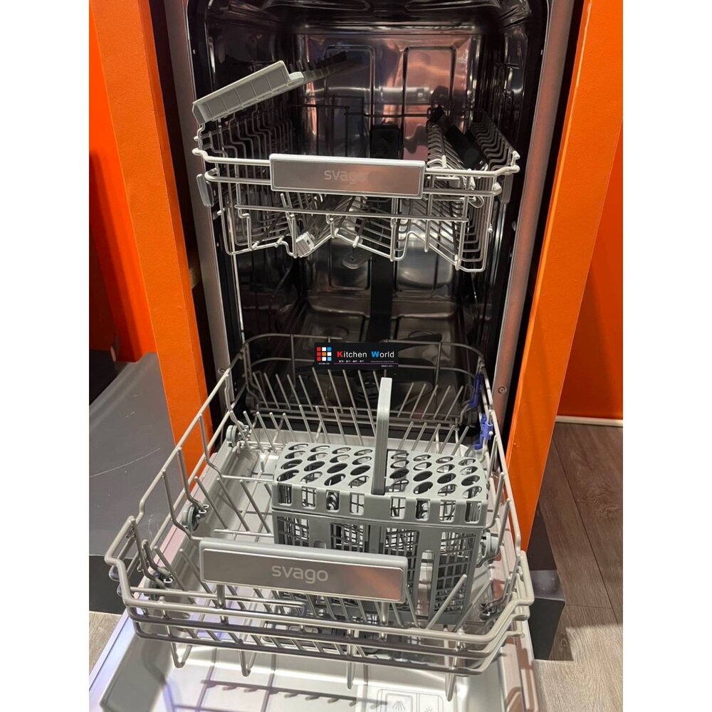 SVAGO VD6111 半嵌式45cm自動開門洗碗機 洗碗機-圖片-5