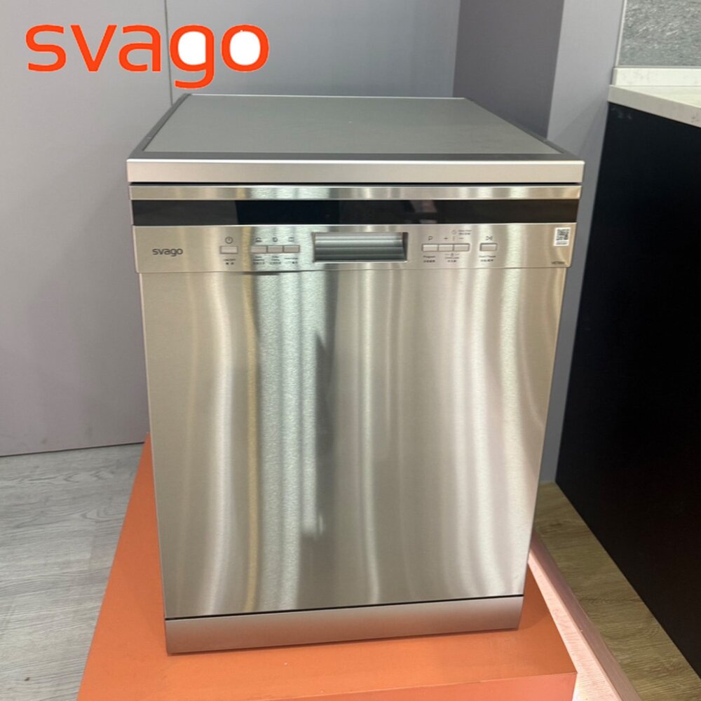 SVAGO VE7850 獨立式 自動開門洗碗機 不銹鋼色-圖片-2