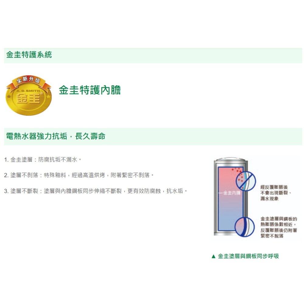 AO Smith CEWHR-50PE6 壁掛式電熱水器-圖片-5