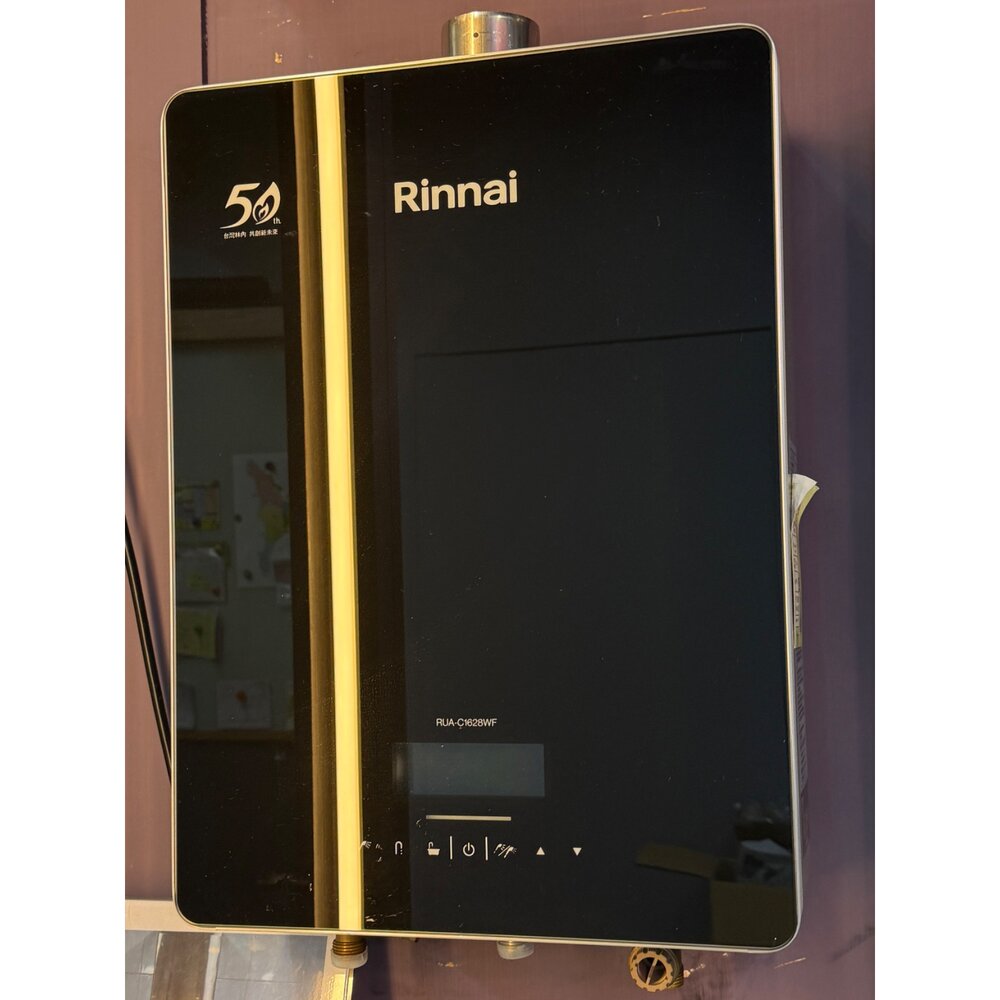  樣機出清 林內牌 RUA-C1628WF 16L玻璃鏡面紀念款 不含安裝