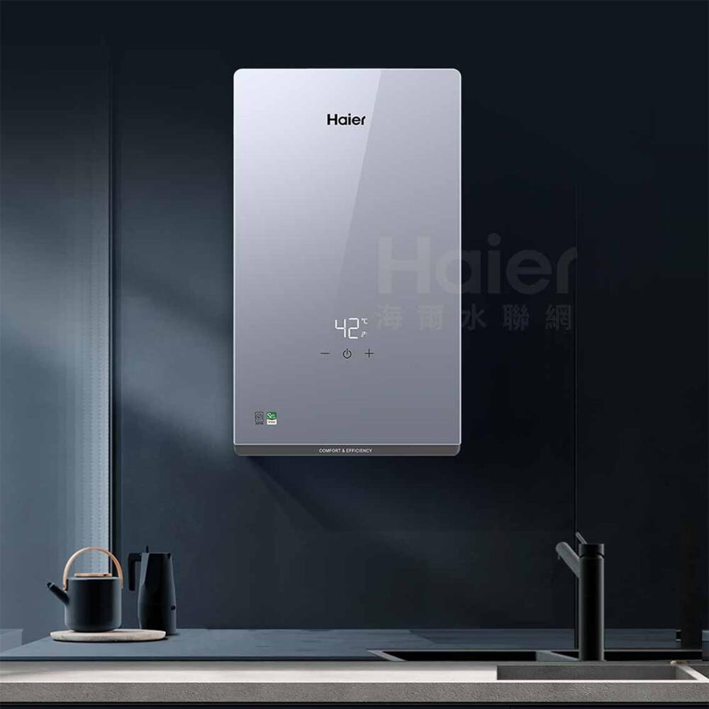 Haier 海爾 HR-EI65ZE1即熱式電熱水器 220V 瞬熱式 6500W 限定區域含基本安裝-圖片-5