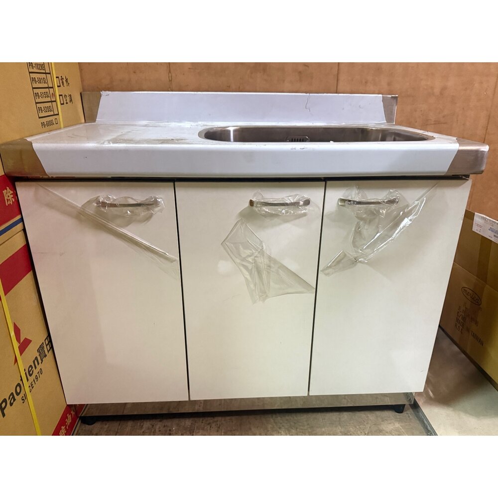 250923190055-分件式廚具 樣品出清 100公分洗台 右洗台