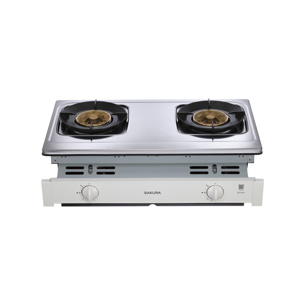 櫻花牌 G6160Y 台爐 聚熱焱安全爐 瓦斯爐 一級節能 6160 不含安裝-圖片-1