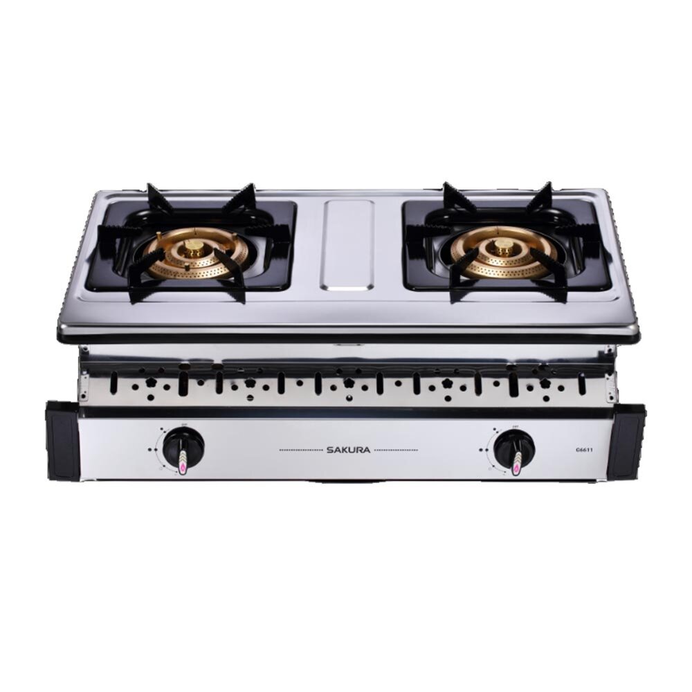 【免運費】 高雄 櫻花牌 G6611三環銅爐頭安全爐 瓦斯爐 限定區域送基本安裝-圖片-1