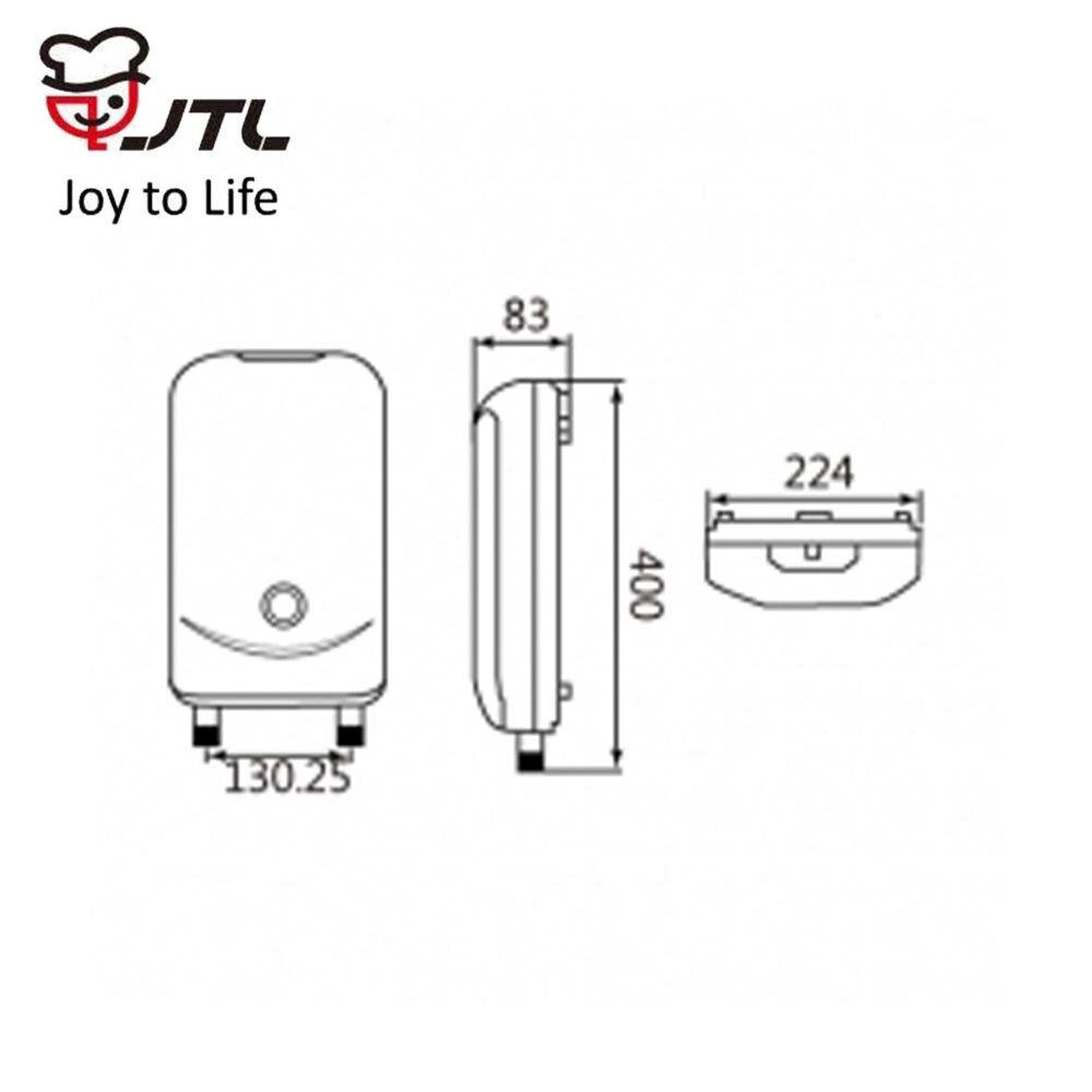 高雄 喜特麗 JT-SH500 六段調溫 瞬熱 電熱水器 220V 不含安裝-圖片-2