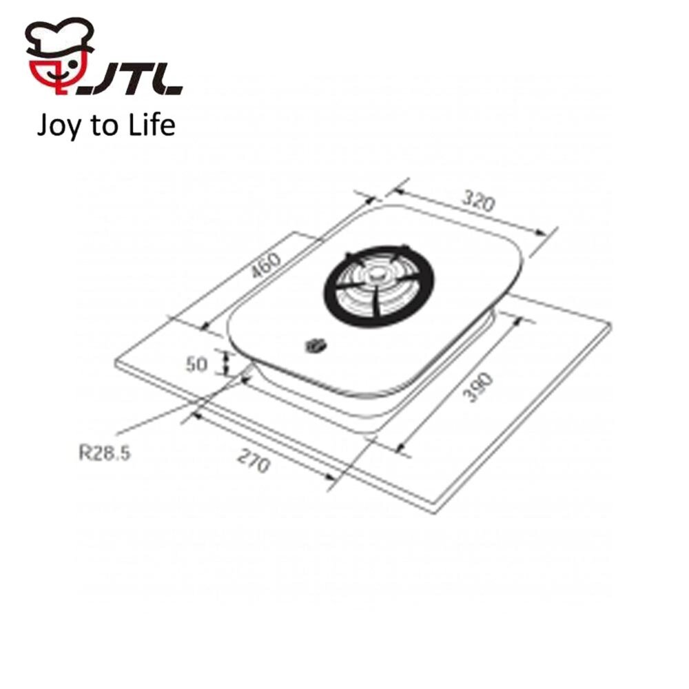 高雄 喜特麗 JT-GC111A 單口玻璃檯面爐 瓦斯爐 限定區域送基本安裝-圖片-3