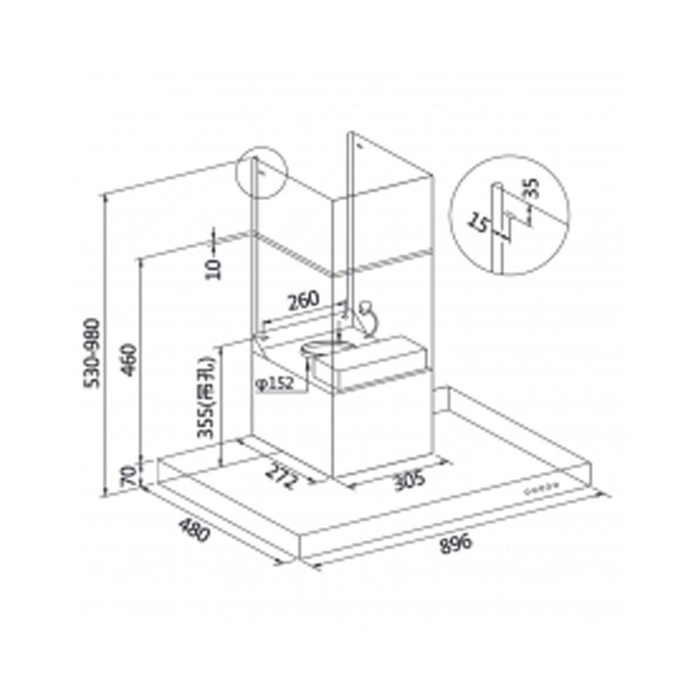 高雄 喜特麗 JT-1160L 環吸歐化倒T型排油煙機 1160 限定區域送基本安裝-圖片-3