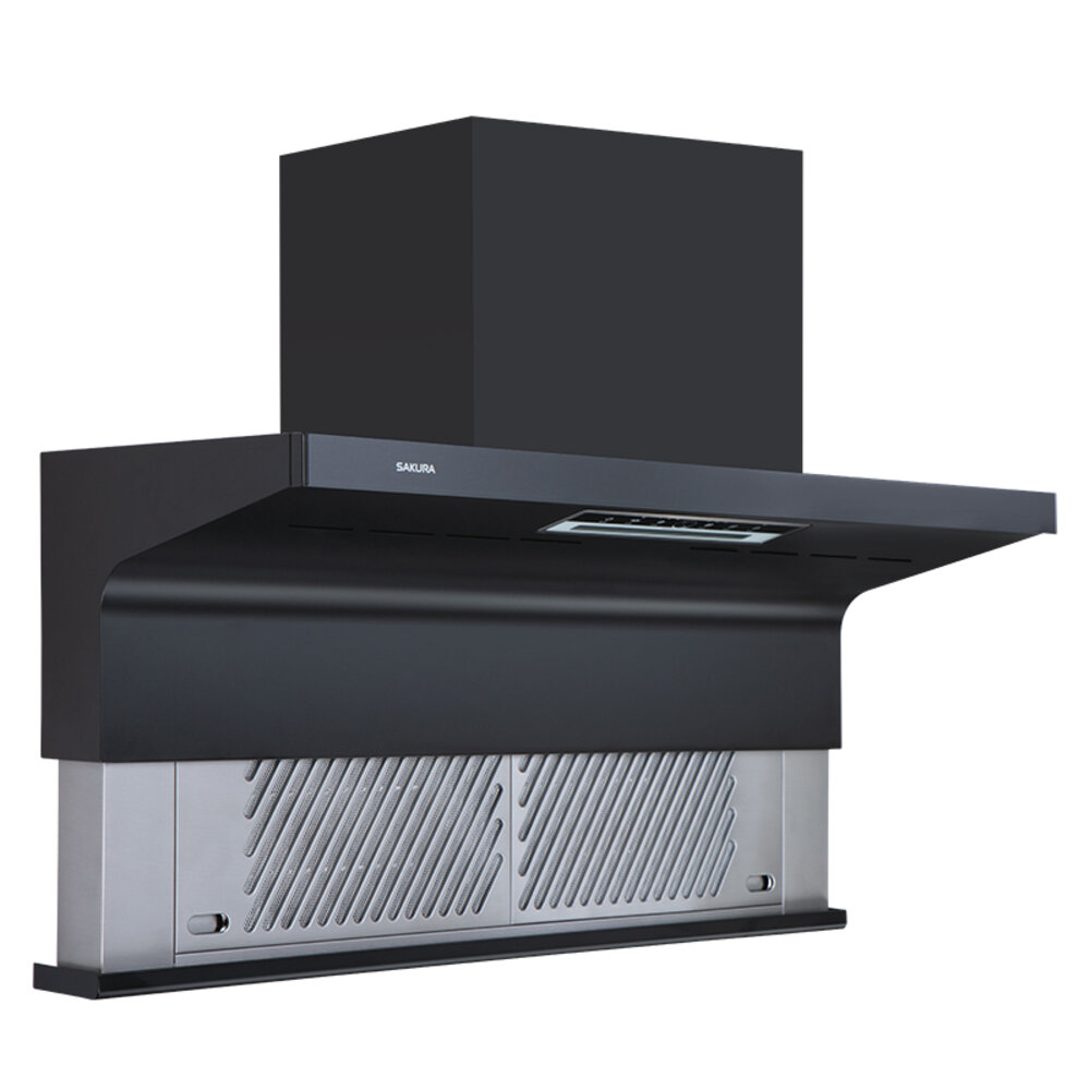 櫻花牌 DR7396 90cm 近吸除油煙機 渦輪變頻 AI風控系列 抽油煙機 限定區域送基本安裝-圖片-1