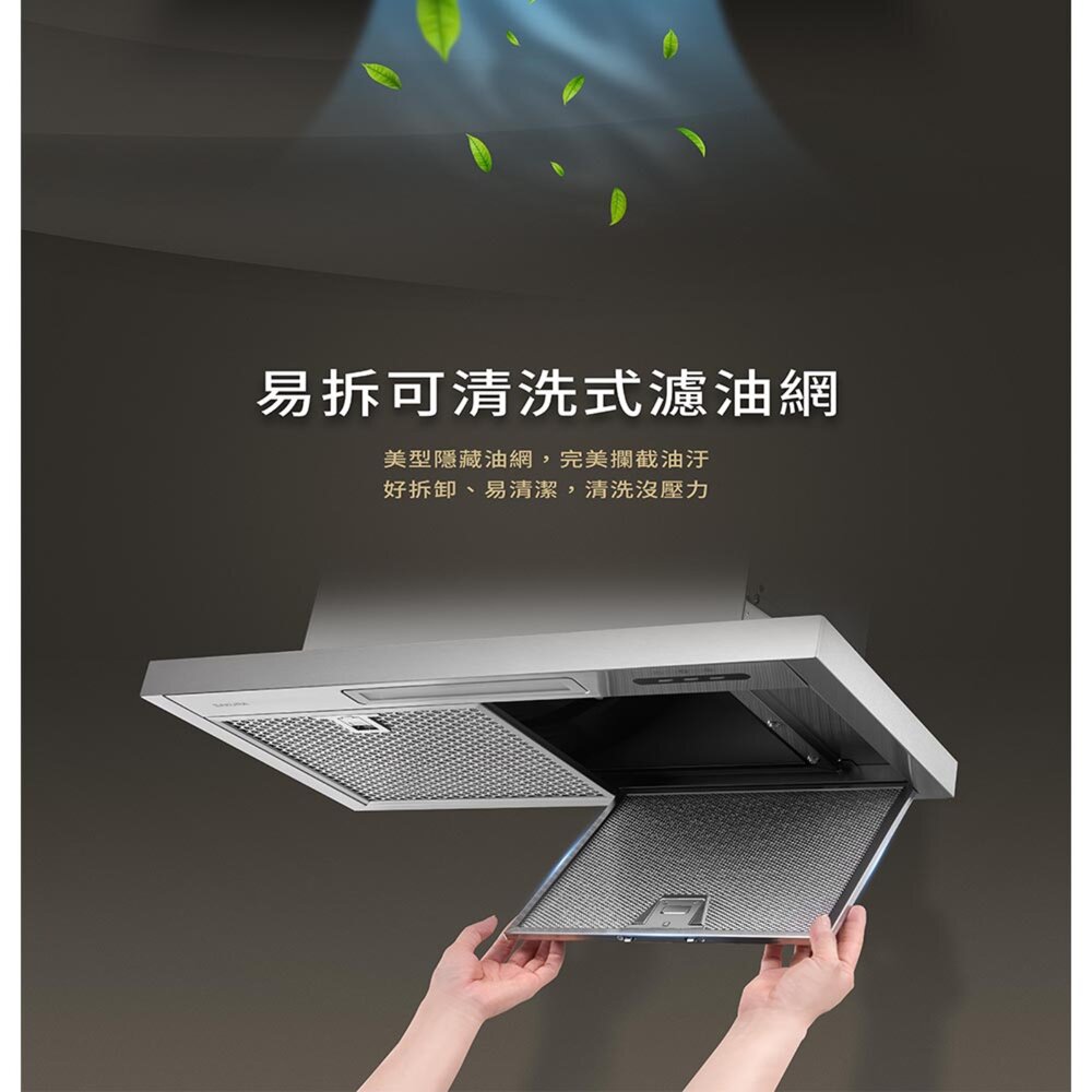 櫻花牌 R610HS 全隱藏除油煙機 小宅系列 排油煙機 限定區域送基本安裝-圖片-2