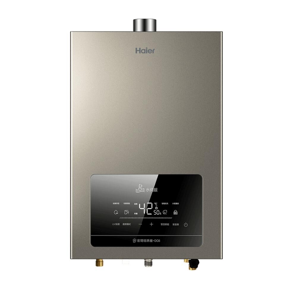 Haier 海爾 JSQ31-16DC6 L 16L水伺服 DC6 UV殺菌恆溫熱水器 五段火排-圖片-1