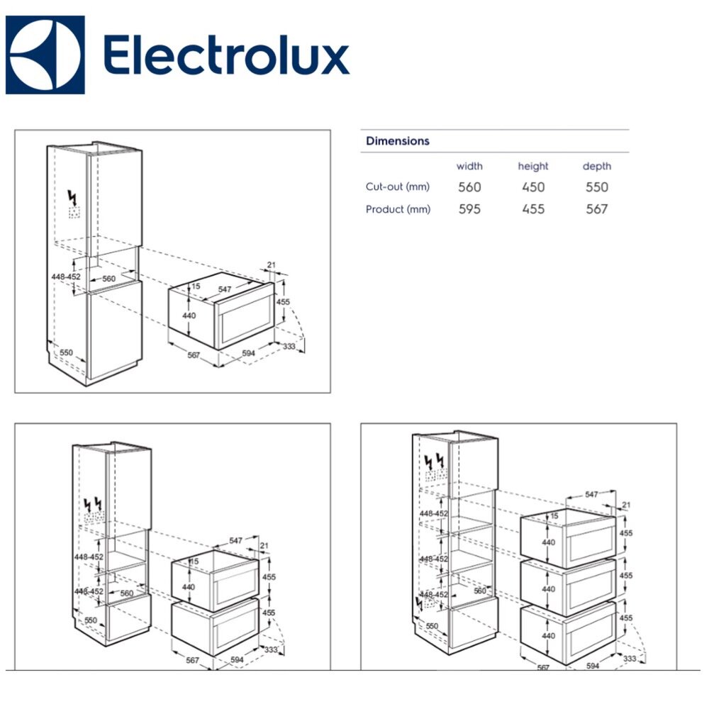 全新出清 Electrolux 伊萊克斯 EVY9747AAX 45公分 43公升嵌入式蒸烤箱-圖片-3