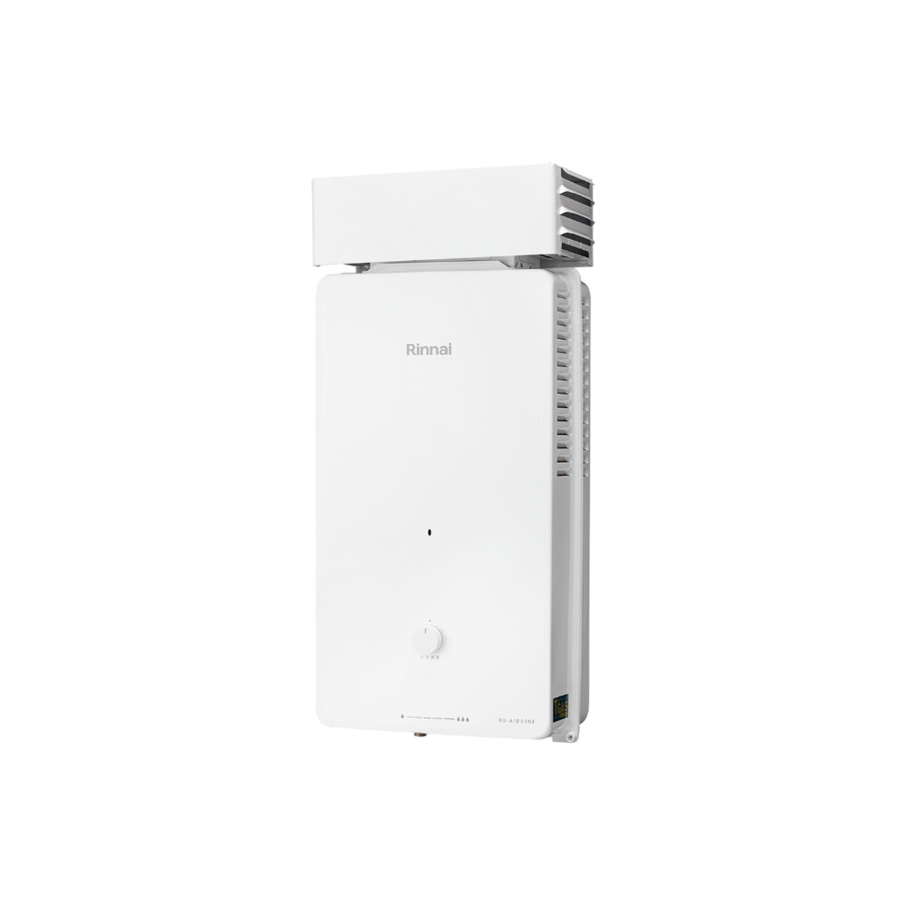 林內牌 RU-A1223RF 屋外型12L熱水器 自然排氣 加強抗風系列 限定區域含基本安裝-圖片-1