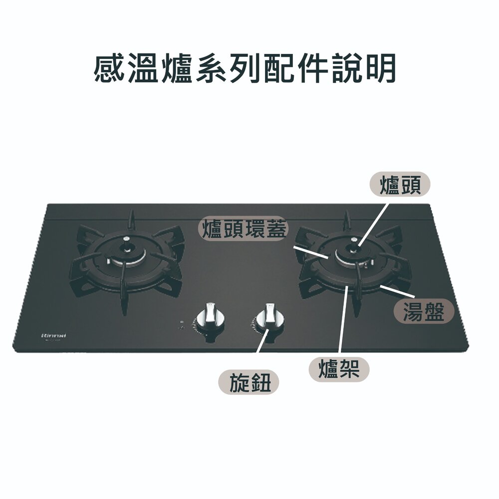 《林內原廠》旋鈕 感溫爐 RB/MB/RBTS/RTSQ230 瓦斯爐零件-圖片-2