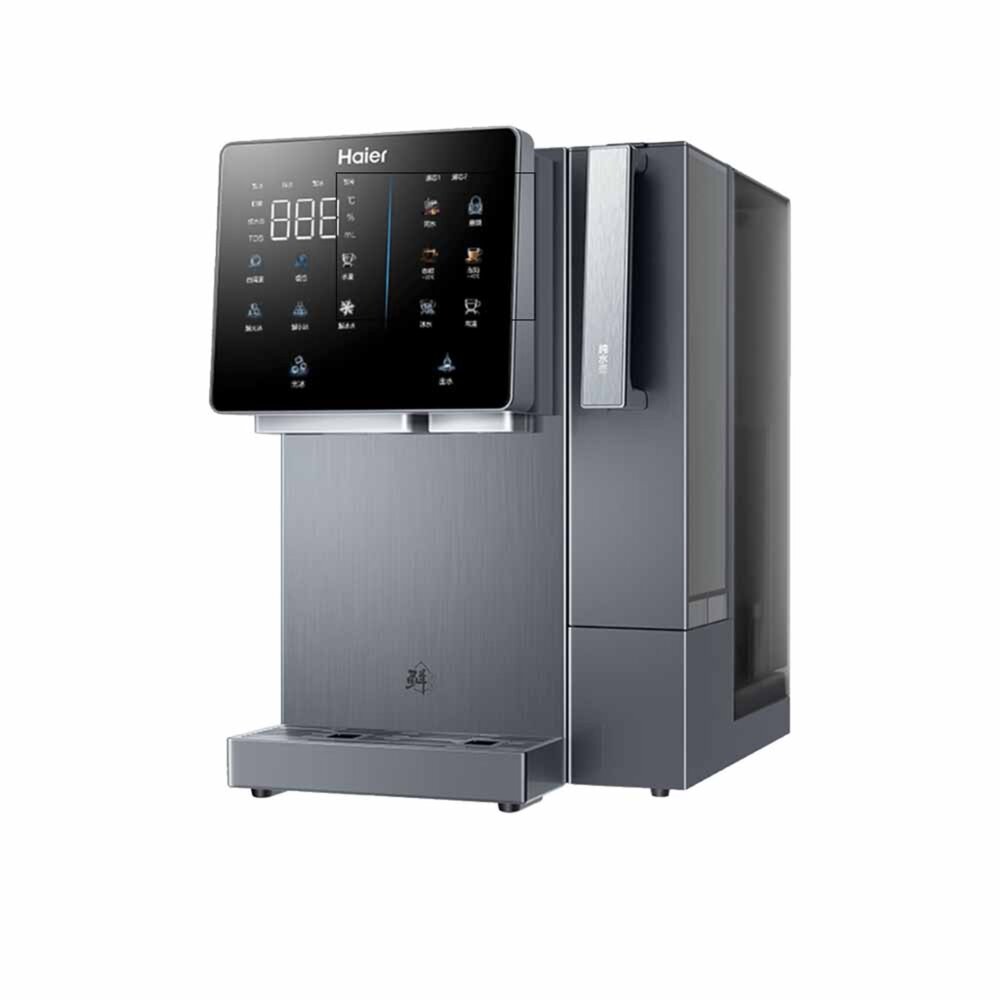 Haier 海爾 桌上型 HR-TWF-5TIRORO 冰鑽瞬熱飲水機 製冰 可生飲 免安裝-圖片-1