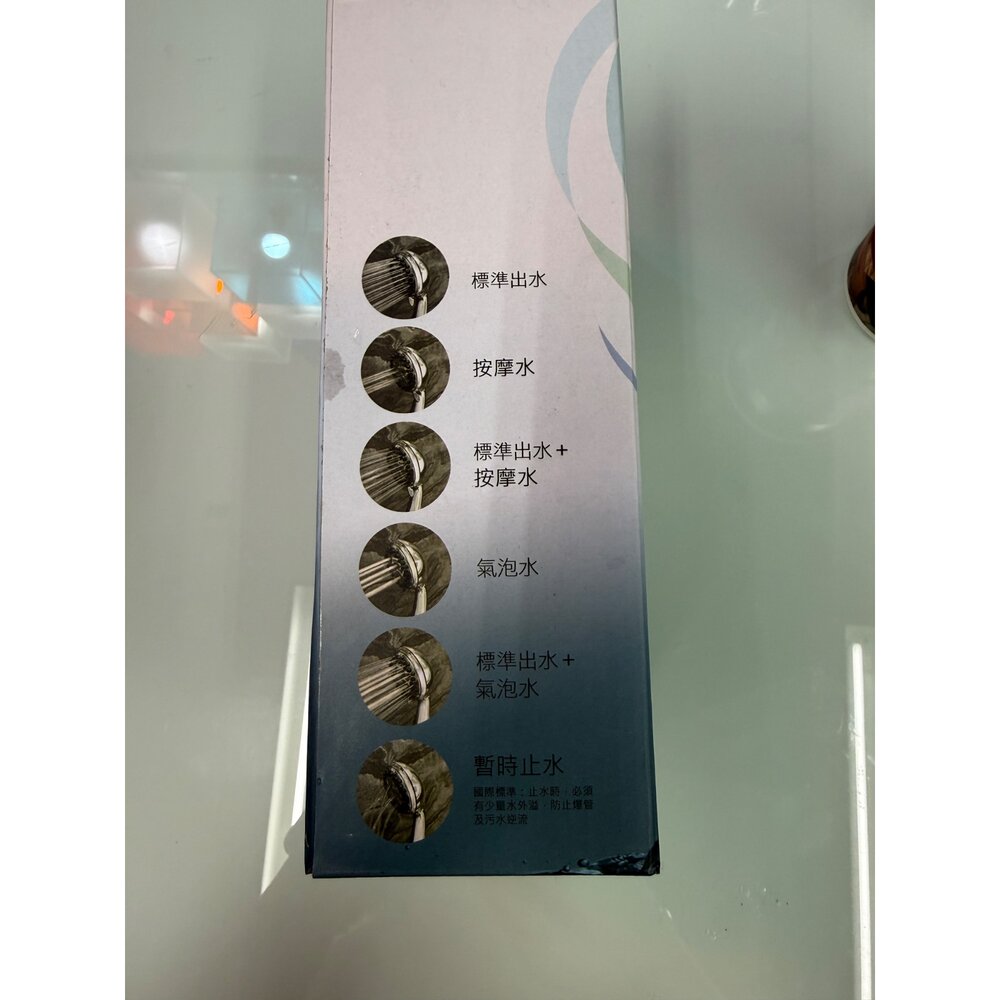 水美 6段氣泡蓮蓬頭 含150公分不鏽鋼軟管-圖片-4