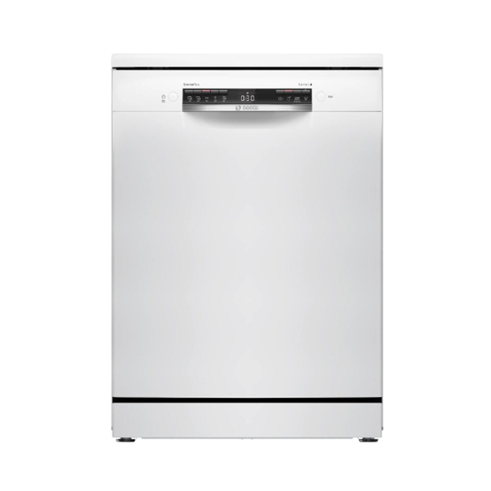 BOSCH SMS4ECW00X AirDry+自動開門 4系列 獨立式洗碗機 60 cm 白色 110v-圖片-1