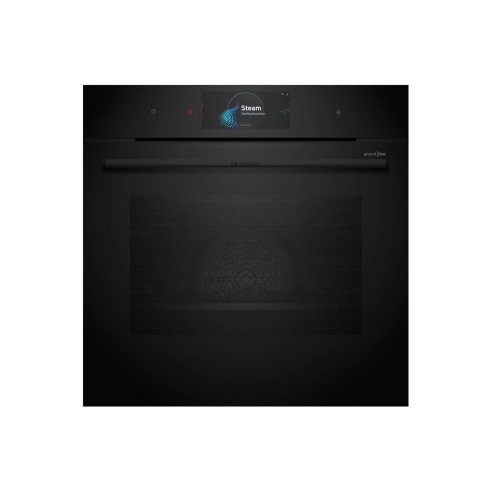 BOSCH HRG978NB1 8系列 嵌入式焗爐連添加蒸氣功能 60 x 60 cm 黑色-圖片-1