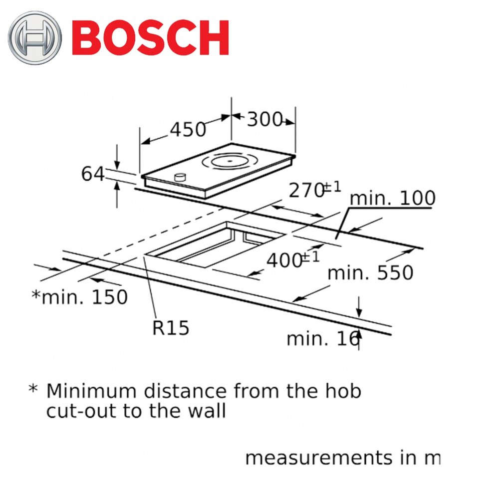 BOSC HPEI31568TW 6系列 30 cm 上裝式帶邊框 單口爐 220V-圖片-5