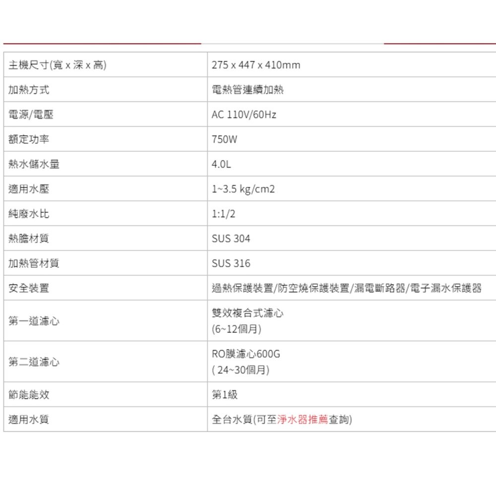 櫻花牌 P0533 廚下RO雙溫淨熱飲 霧黑智能觸控龍頭 限定區域送基本安裝-圖片-11
