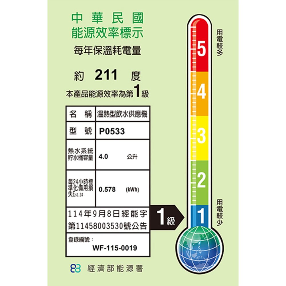 櫻花牌 P0533 廚下RO雙溫淨熱飲 霧黑智能觸控龍頭 限定區域送基本安裝-圖片-2