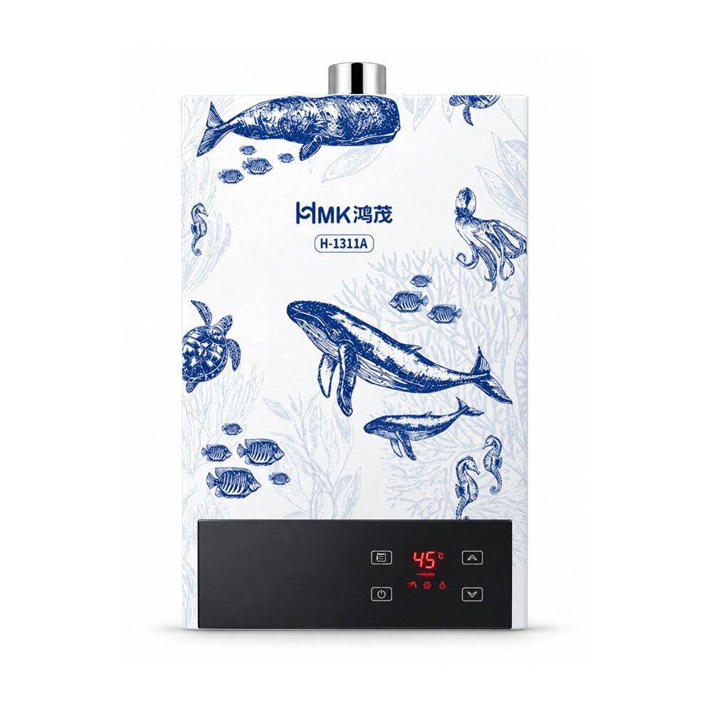 高雄 HMK鴻茂 H-1311A 13L 強制排氣 智能恆溫 熱水器 不含安裝-圖片-1