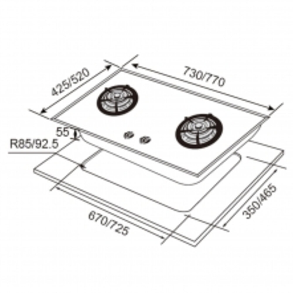 高雄 喜特麗 JT-GC277AS 晶焱玻璃檯面爐 瓦斯爐 限定區域送基本安裝-圖片-3
