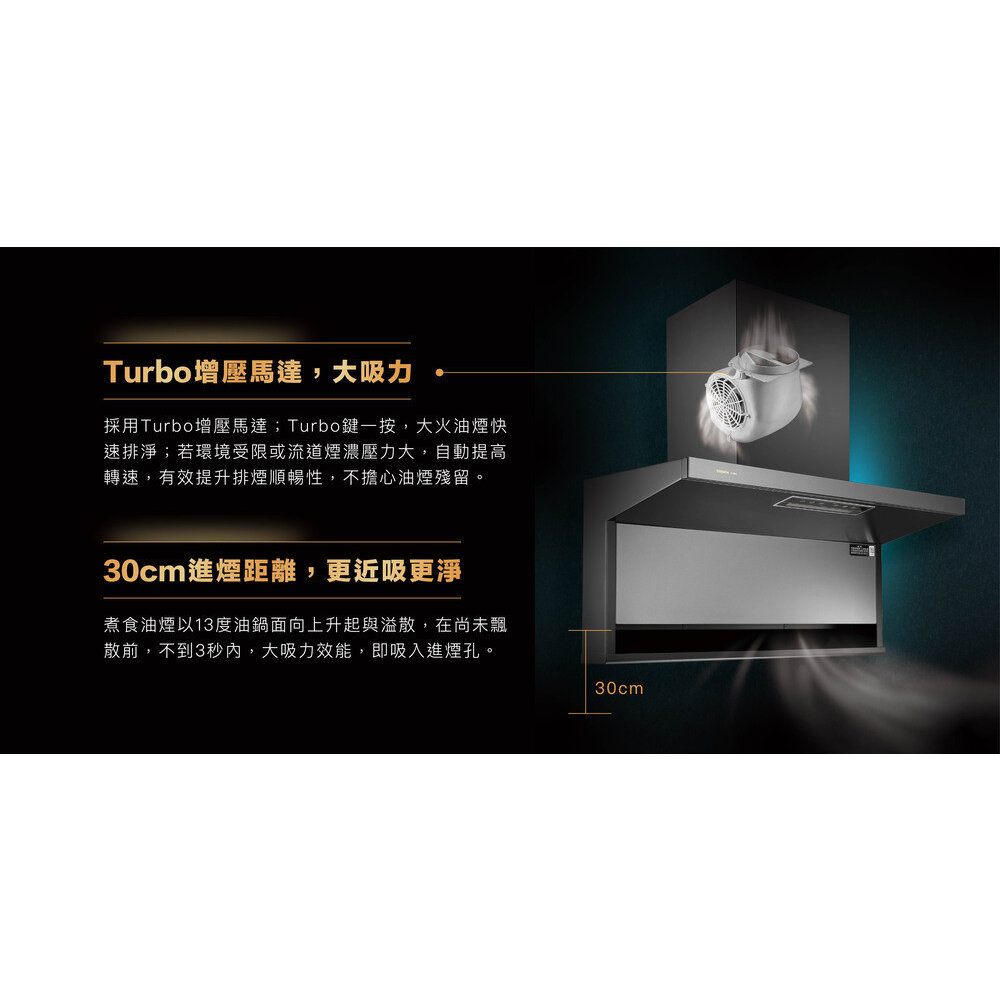莊頭北 TR-5962 (80/90cm) 隱藏式 近吸排油煙機 近吸 排油煙機-圖片-4