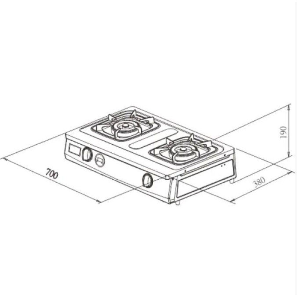 莊頭北 TG-6312 一級 雙控安全定時台爐 傳統瓦斯爐 定時 安全爐 6312 限定區域送基本安裝-圖片-3