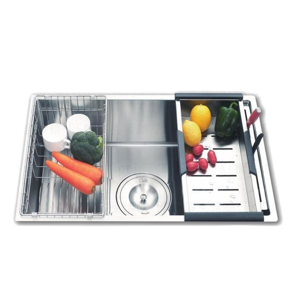 高雄 大吉熊 KL-9487 不鏽鋼 水槽 大提-髮絲紋【KW廚房世界】-圖片-1