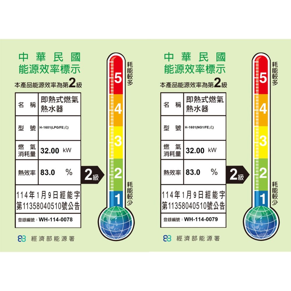 高雄 HMK鴻茂 H-1601 16L 強制排氣 智能恆溫 熱水器-圖片-3