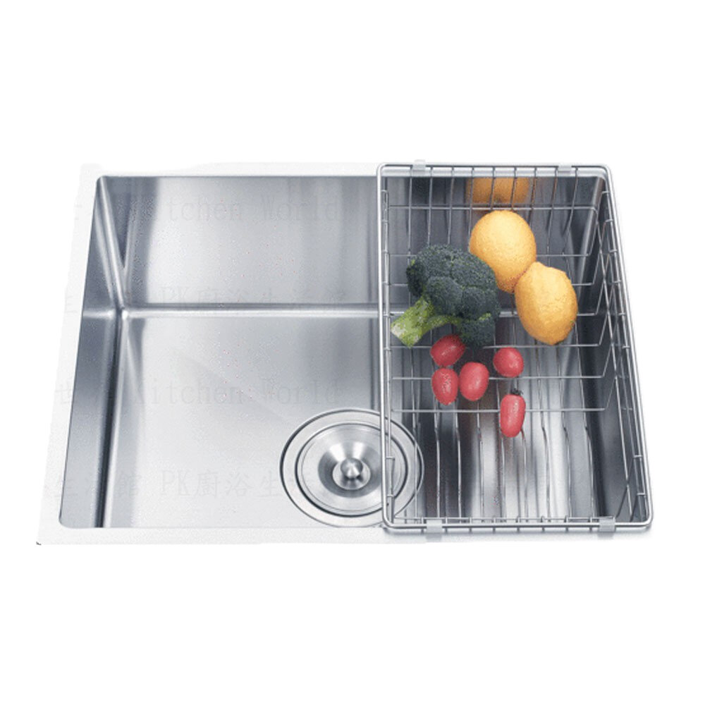 高雄 大吉熊 KL-9456 不鏽鋼 水槽 中提-髮絲紋【KW廚房世界】-圖片-1