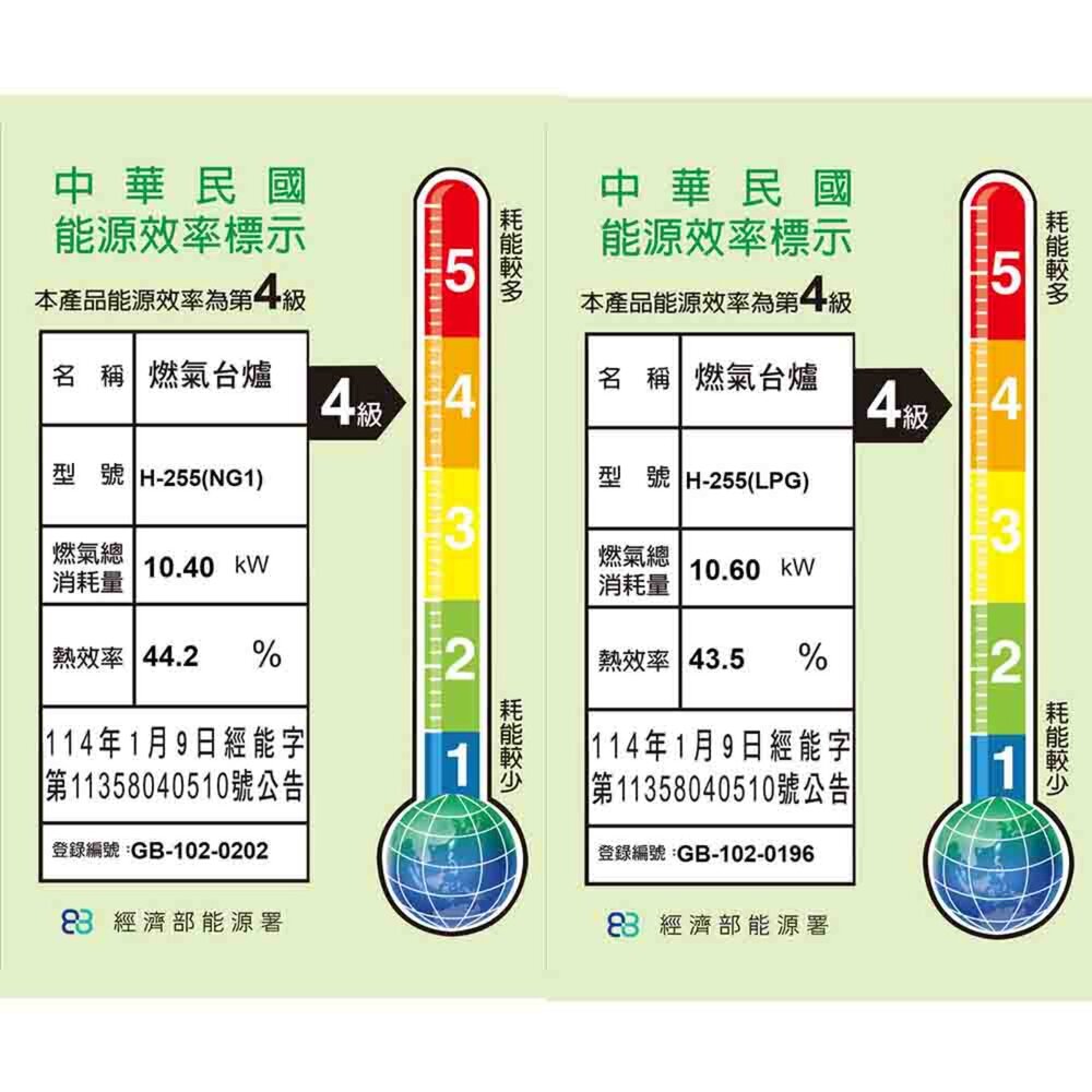 高雄 HMK 鴻茂 H-255 正三環 大火力 桌上型 瓦斯爐 台爐【KW廚房世界】-圖片-2
