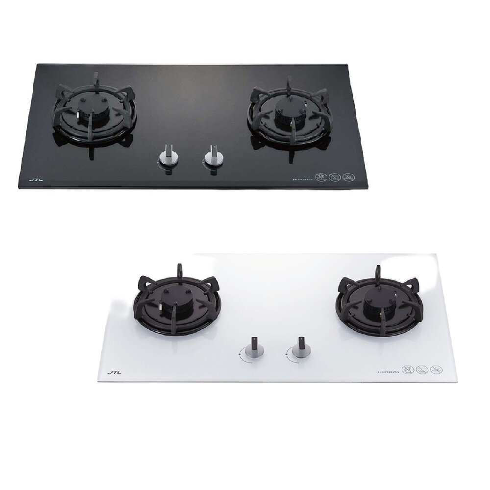 高雄喜特麗 JT-GC299AL JT-GC299AWL晶焱雙口玻璃 檯面爐 瓦斯爐 JT-GC299-圖片-1