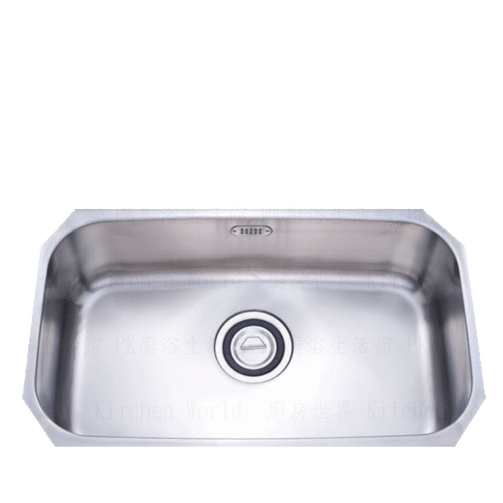 高雄 大吉熊 KL-501 不鏽鋼 水槽 大原槽-毛絲面【KW廚房世界】-圖片-1
