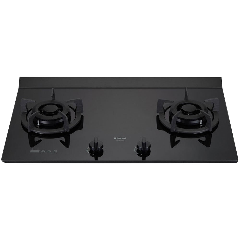 林內牌 瓦斯爐 RB-M2720G 極炎二口爐(大本體)(雙口定時)(藍光旋鈕) 限定區域送基本安裝-圖片-1