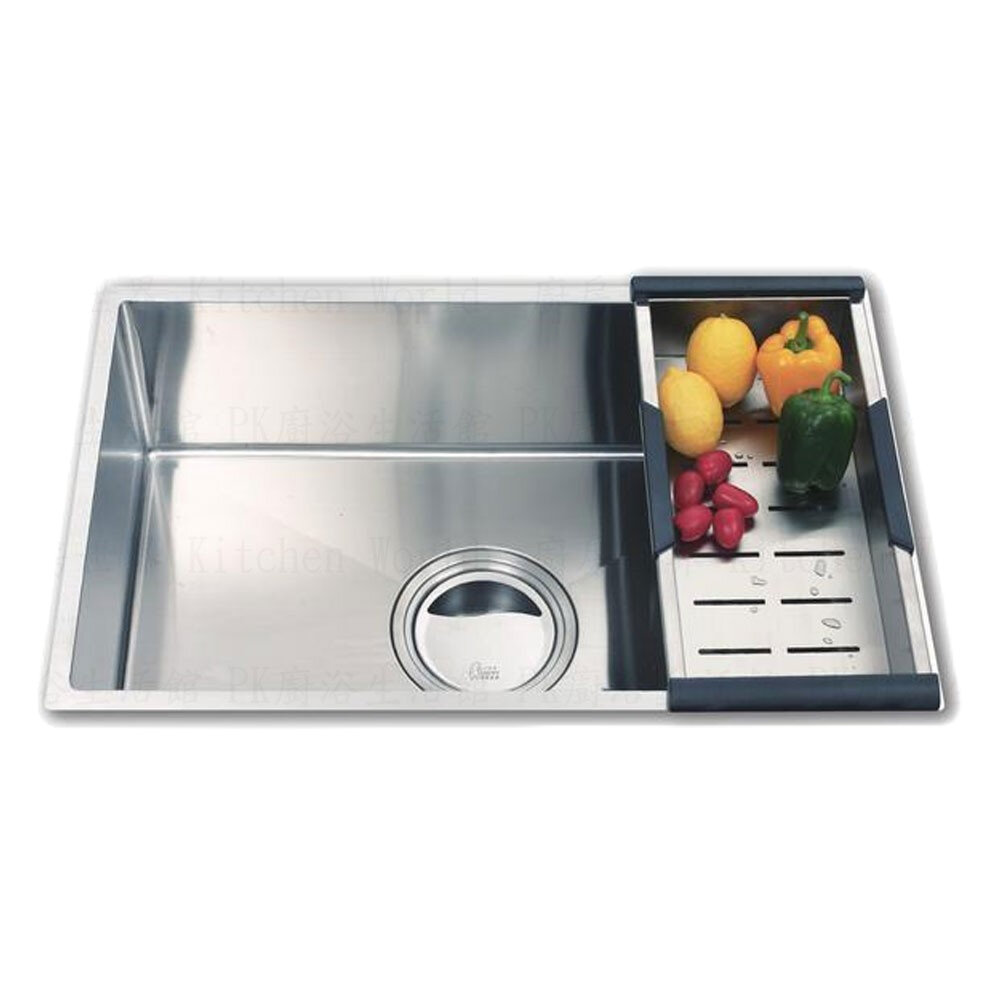 高雄 大吉熊 KL-9477 不鏽鋼 水槽 大提-髮絲紋【KW廚房世界】-圖片-1