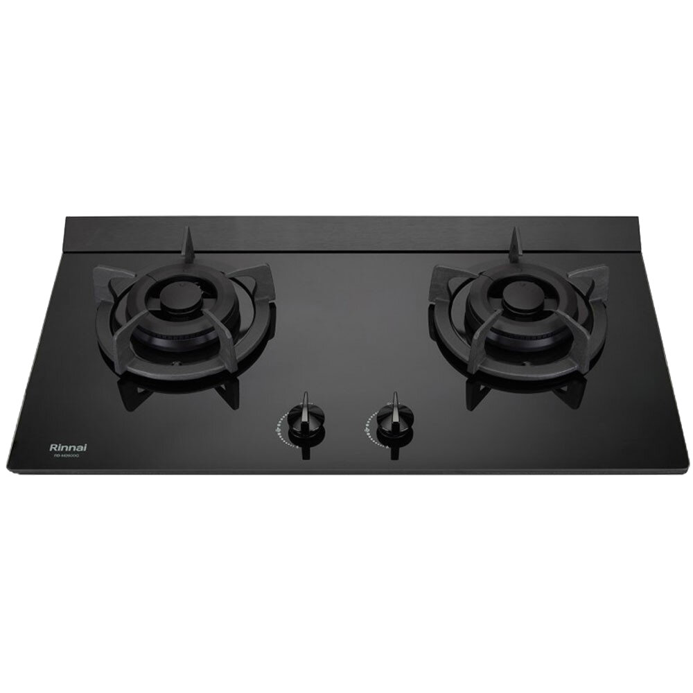 林內牌 瓦斯爐 RB-M2600G 極炎二口爐(小本體)(一般旋鈕) 限定區域送基本安裝-圖片-1