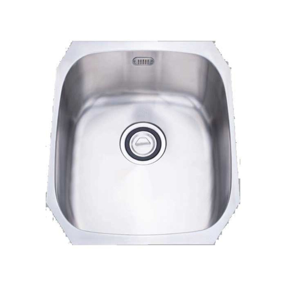 高雄 大吉熊 KL-507 不鏽鋼 水槽 下崁專用小原槽-毛絲面 可刷卡【KW廚房世界】-圖片-1