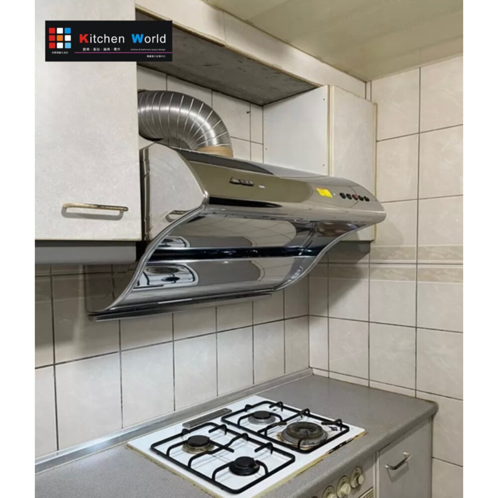 電熱除油 二級三速高強壓馬達/全白鐵/電熱除油 R-801S 和家80公分排油煙機 不含安裝-圖片-2