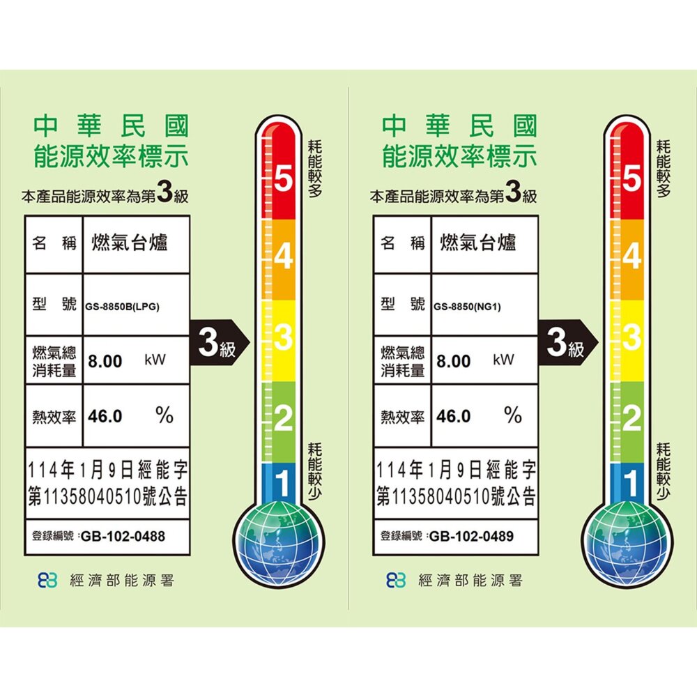 最便宜瓦斯爐 上豪 GS8850 / GS8850B 噴射快速爐頭 安全瓦斯爐 台爐 台灣製造-圖片-2