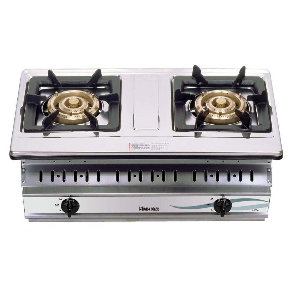 高雄 HMK 鴻茂 H-255A 正三環 大火力 崁入式 瓦斯爐【KW廚房世界】-圖片-1