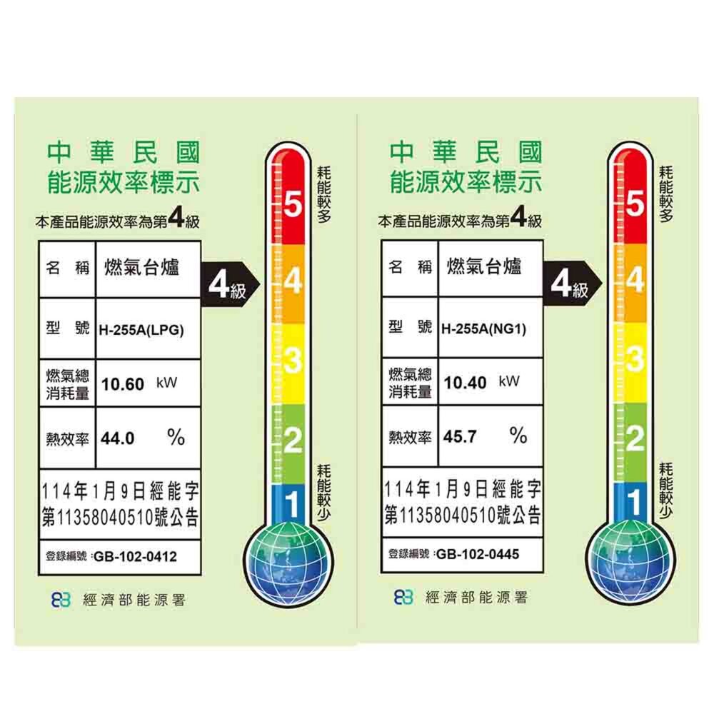 高雄 HMK 鴻茂 H-255A 正三環 大火力 崁入式 瓦斯爐【KW廚房世界】-圖片-2