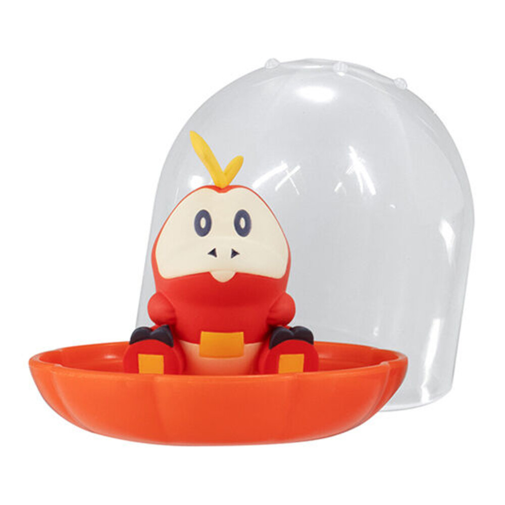 🔥現貨🔥精靈寶可夢飾品收納盒P6 皮卡丘 新葉喵 呆火鱷 潤水鴨 御三家 帕底亞 萬代 扭蛋 轉蛋皮卡丘 新葉喵 呆火鱷-圖片-3