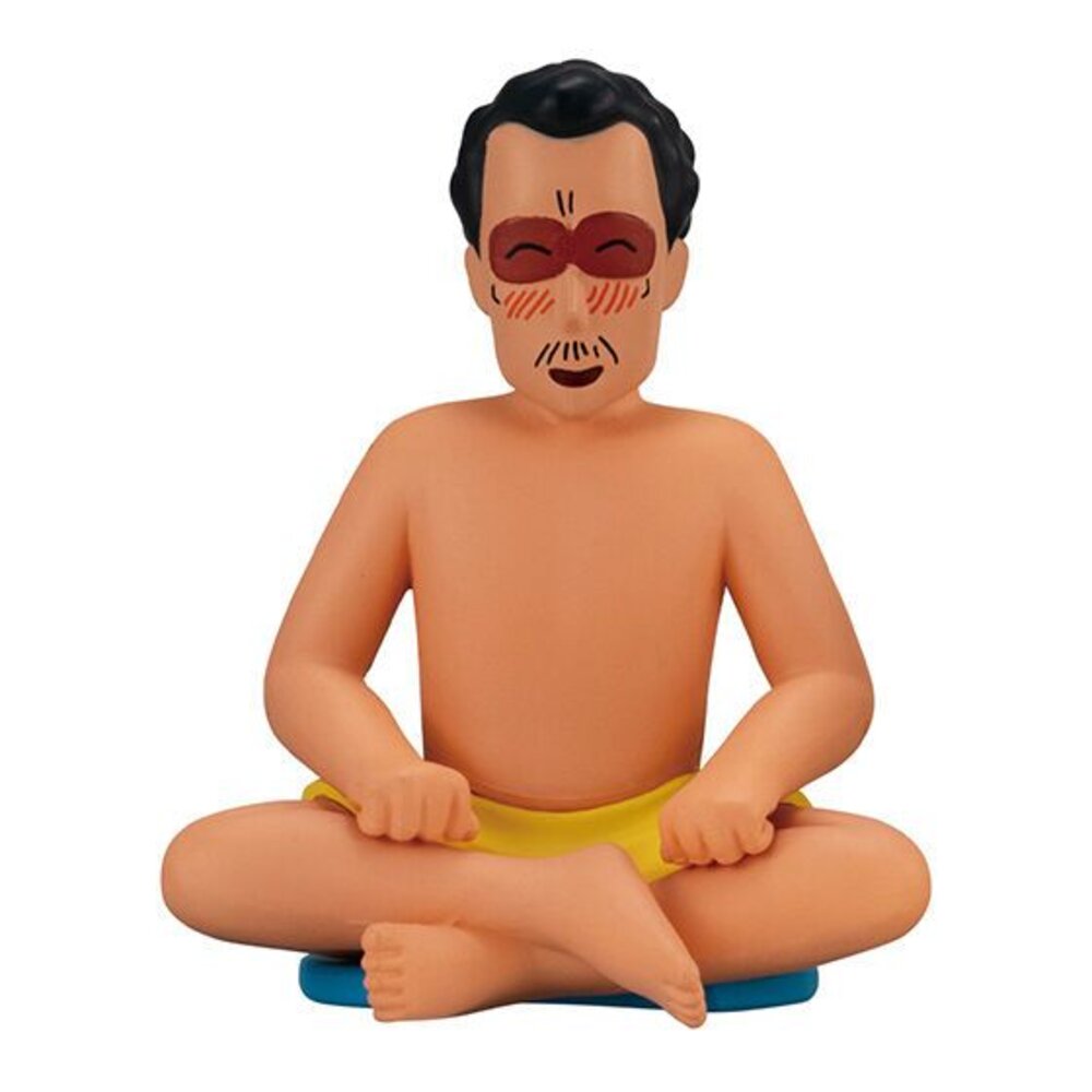 🔥現貨🔥蠟筆小新三溫暖公仔 萬代 扭蛋 轉蛋 動感超人 園長 廣智 小新 阿呆 洗澡 桑拿 蒸氣室 烤箱-圖片-2