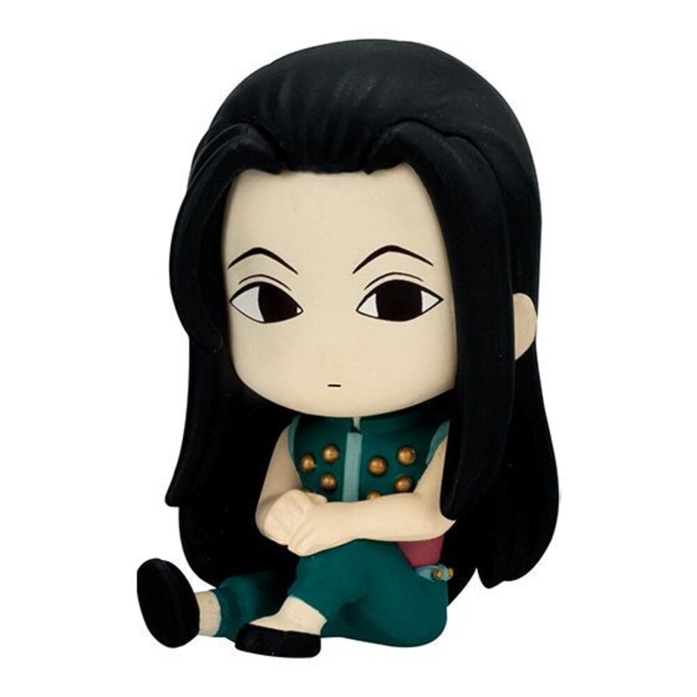 🔥現貨🔥獵人坐姿公仔P4 揍敵客家族 萬代 扭蛋 轉蛋 奇犽 阿路加 亞路嘉 伊爾迷 伊耳謎-圖片-3