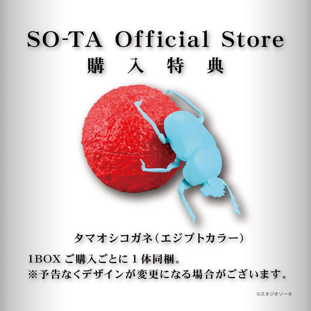 🔥現貨🔥1比1糞金龜 SO-TA 盒玩 蜣螂 金龜子 甲蟲 昆蟲 上帝巨蜣螂 象糞金龜-圖片-1