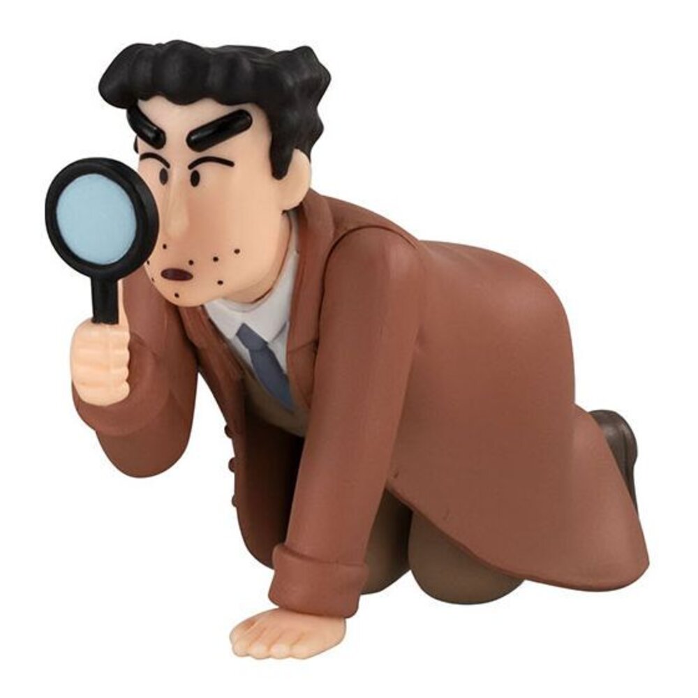 🔥現貨🔥名偵探蠟筆小新 萬代 扭蛋 轉蛋 偵探 公仔 小新 肥嘟嘟左衛門 妮妮 廣志 園長-圖片-1